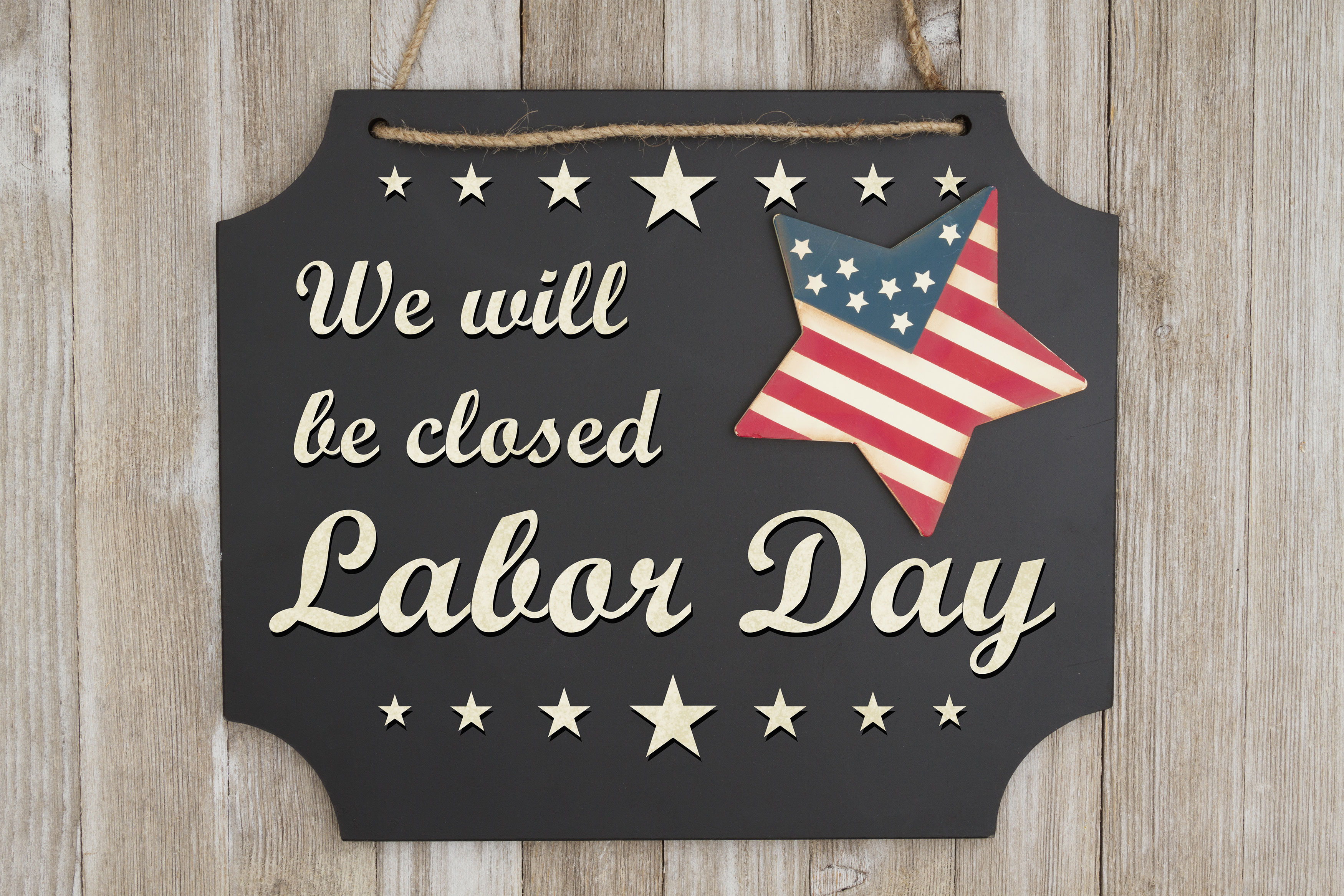 Closed For Labor Day Email